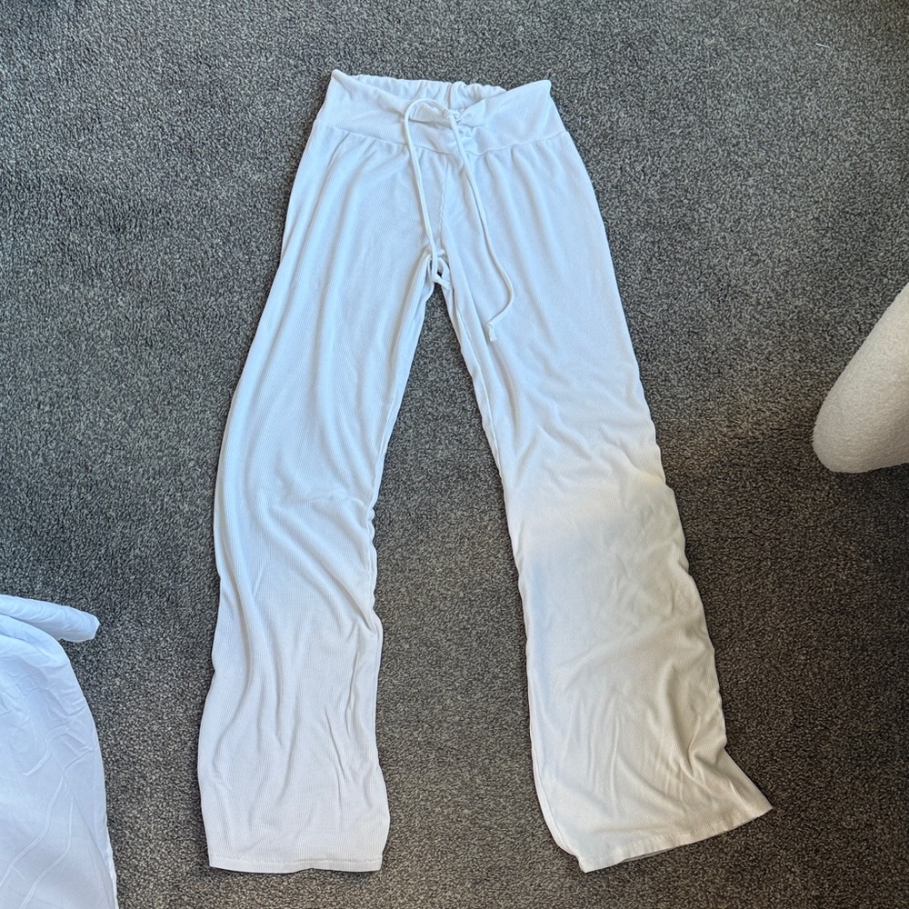 Skims white pants size m